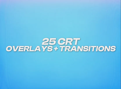 CRT Overlays & Transition Pack